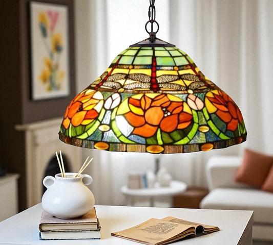 CDH 16" Tiffany Pendant Lamp 40cm shade (16006C)