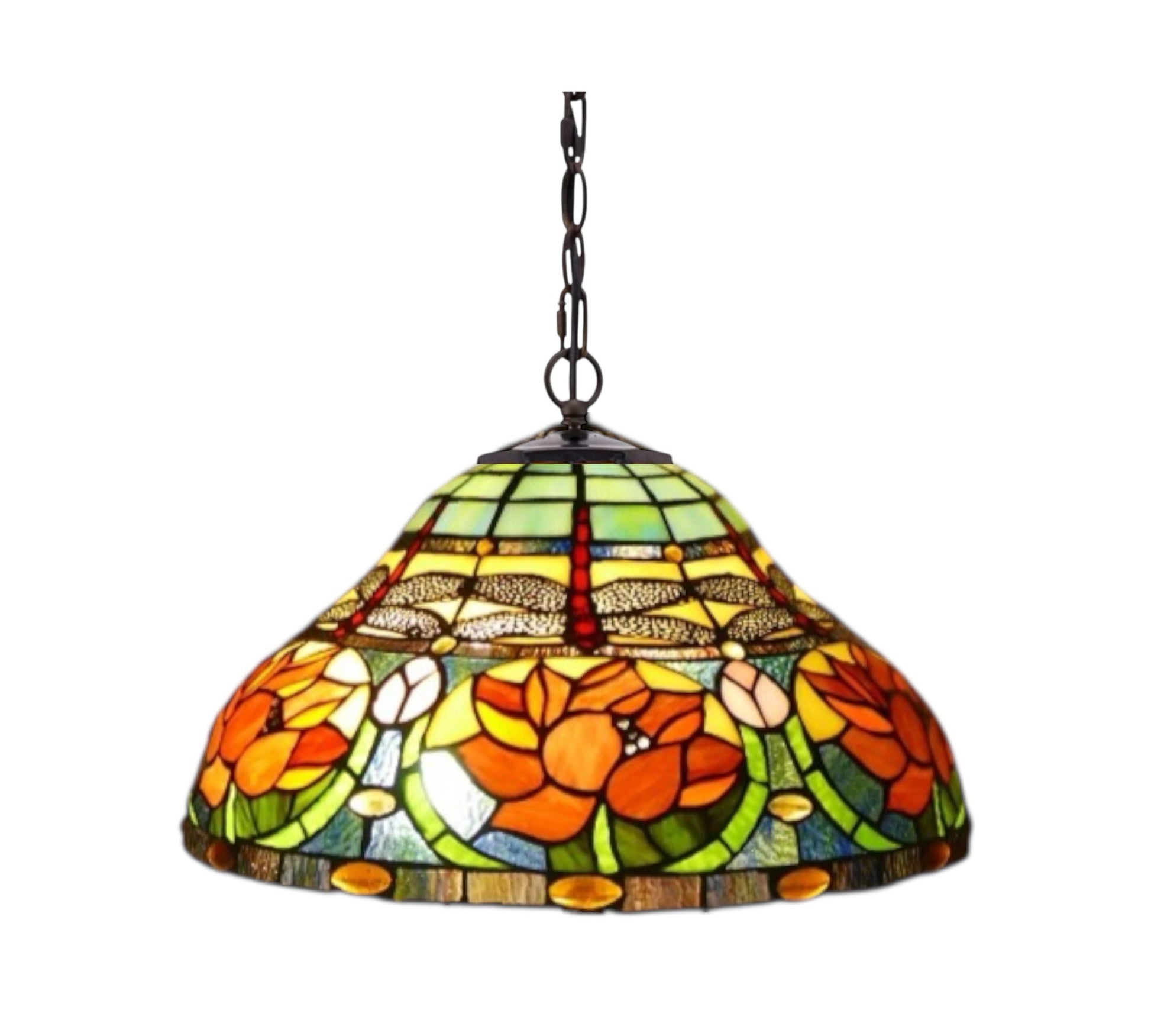 CDH 16" Tiffany Pendant Lamp 40cm shade (16006C)
