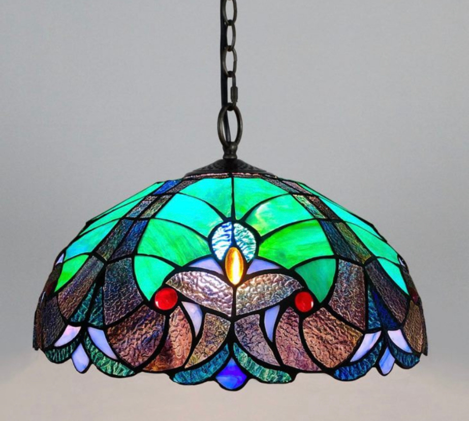 CDH 16" Tiffany Pendant Lamp 40cm shade (16013C)
