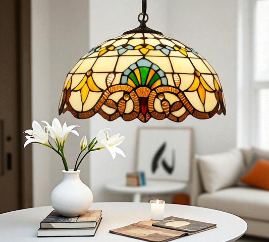 CDH 16" Tiffany Pendant Lamp 40cm shade (16025C)