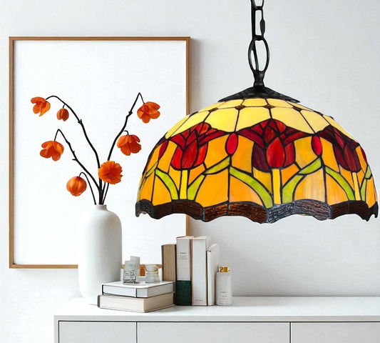 CDH 16" Tiffany Pendant Lamp 40cm shade (16030C)