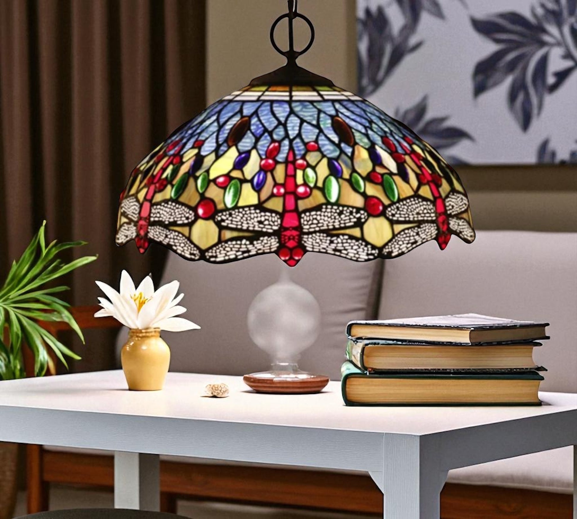 CDH 16" Tiffany Pendant Lamp 40cm shade (16031C)