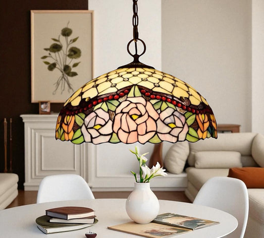CDH 16" Tiffany Pendant Lamp 40cm shade (16032C)