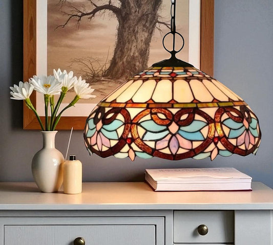 CDH 16" Tiffany Pendant Lamp 40cm shade (16045C)