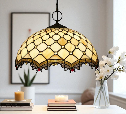 CDH 16" Tiffany Pendant Lamp 40cm shade (16058C)
