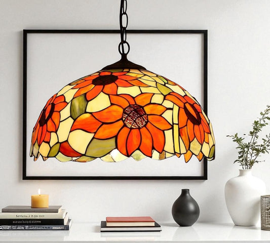 CDH 16" Tiffany Pendant Lamp 40cm shade (16068C)