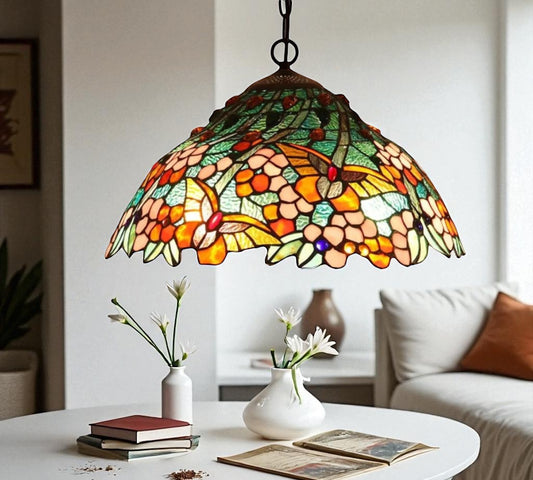 CDH 16" Tiffany Pendant Lamp 40cm shade (16075C)