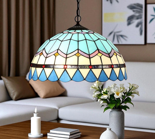 CDH 16" Tiffany Pendant Lamp 40cm shade (16101C)