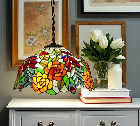 CDH 16" Tiffany Pendant Lamp 40cm shade (16112C)