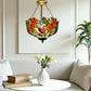 CDH 16" Tiffany Pendant Lamp 40cm shade (16112CR)