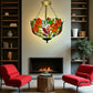 CDH 16" Tiffany Pendant Lamp 40cm shade (16112CR)