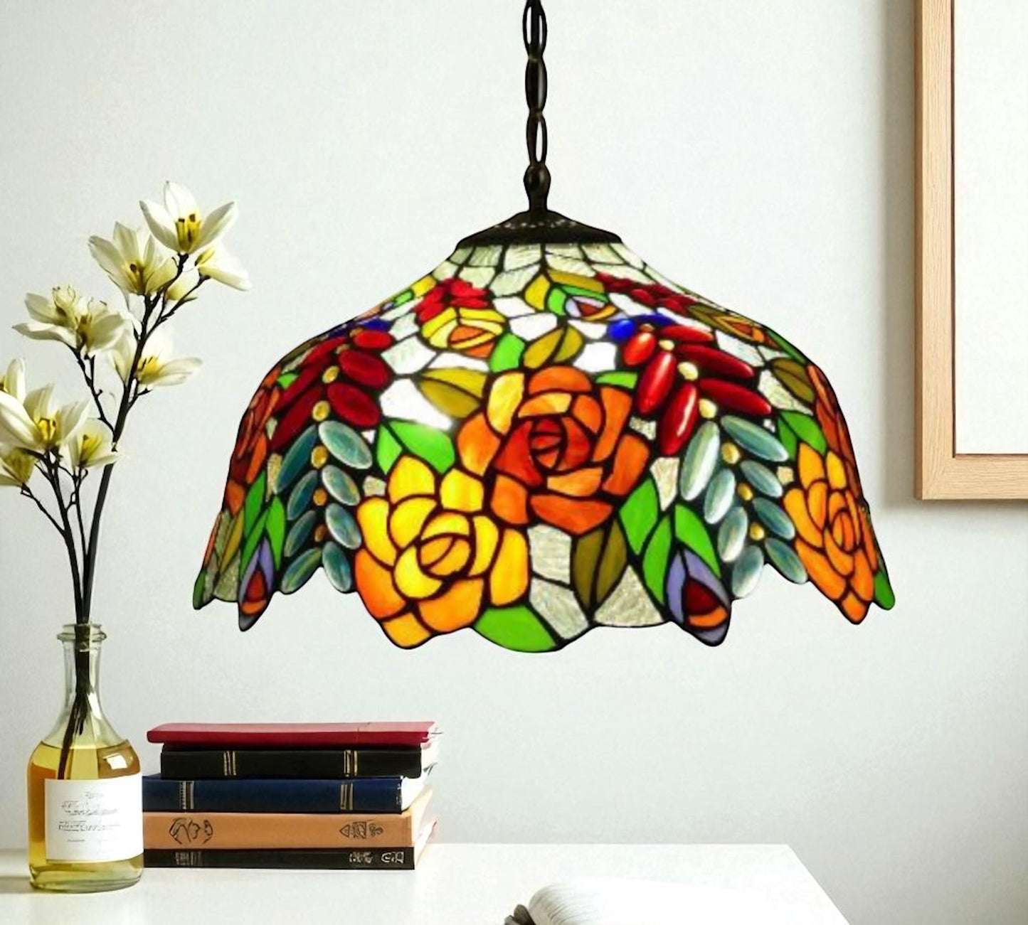 CDH 16" Tiffany Pendant Lamp 40cm shade (16112C)