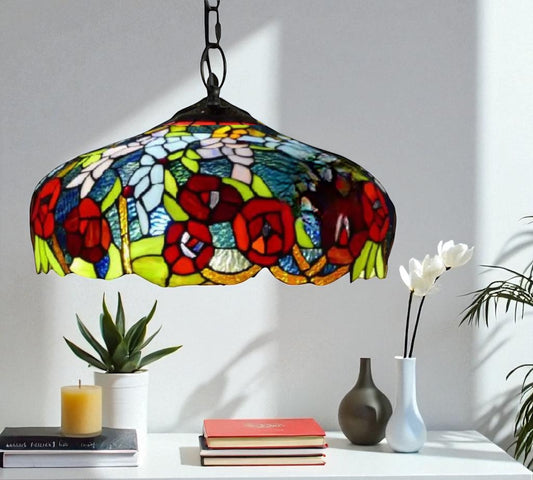 CDH 16" Tiffany Pendant Lamp 40cm shade (16116C)