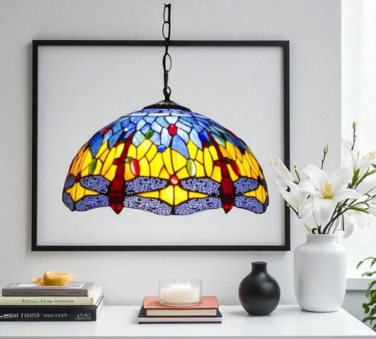 CDH 16" Tiffany Pendant Lamp 40cm shade (16117C)