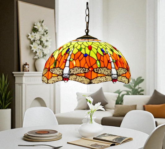 CDH 16" Tiffany Pendant Lamp 40cm shade (16812C)