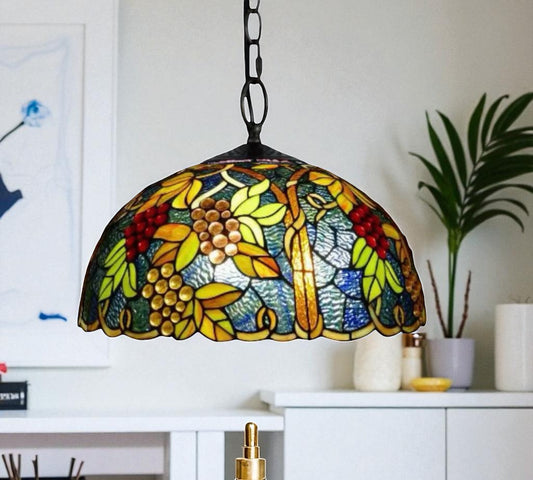 CDH 16" Tiffany Pendant Lamp 40cm shade (16937C)