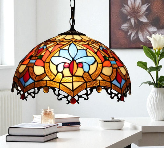CDH 16" Tiffany Pendant Lamp 40cm shade (18006C)
