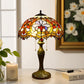 CDH 16" Tiffany Table Lamp 40cm Shade (15003)