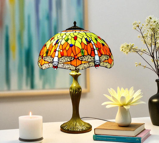 CDH 16" Tiffany Table Lamp 40cm Shade (15004)