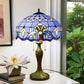 CDH 16" Tiffany Table Lamp 40cm Shade (15008)