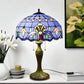 CDH 16" Tiffany Table Lamp 40cm Shade (15008)