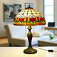CDH 16" Tiffany Table Lamp 40cm Shade (15017) tulip