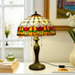 CDH 16" Tiffany Table Lamp 40cm Shade (15017) tulip