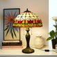 CDH 16" Tiffany Table Lamp 40cm Shade (15017) tulip
