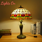 CDH 16" Tiffany Table Lamp 40cm Shade (15017)
