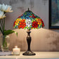 CDH 16" Tiffany Table Lamp 40cm Shade (15024)