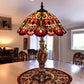 CDH 16" Tiffany Table Lamp 40cm Shade (15025)