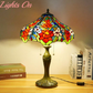 CDH 16" Tiffany Table Lamp 40cm Shade (15035)