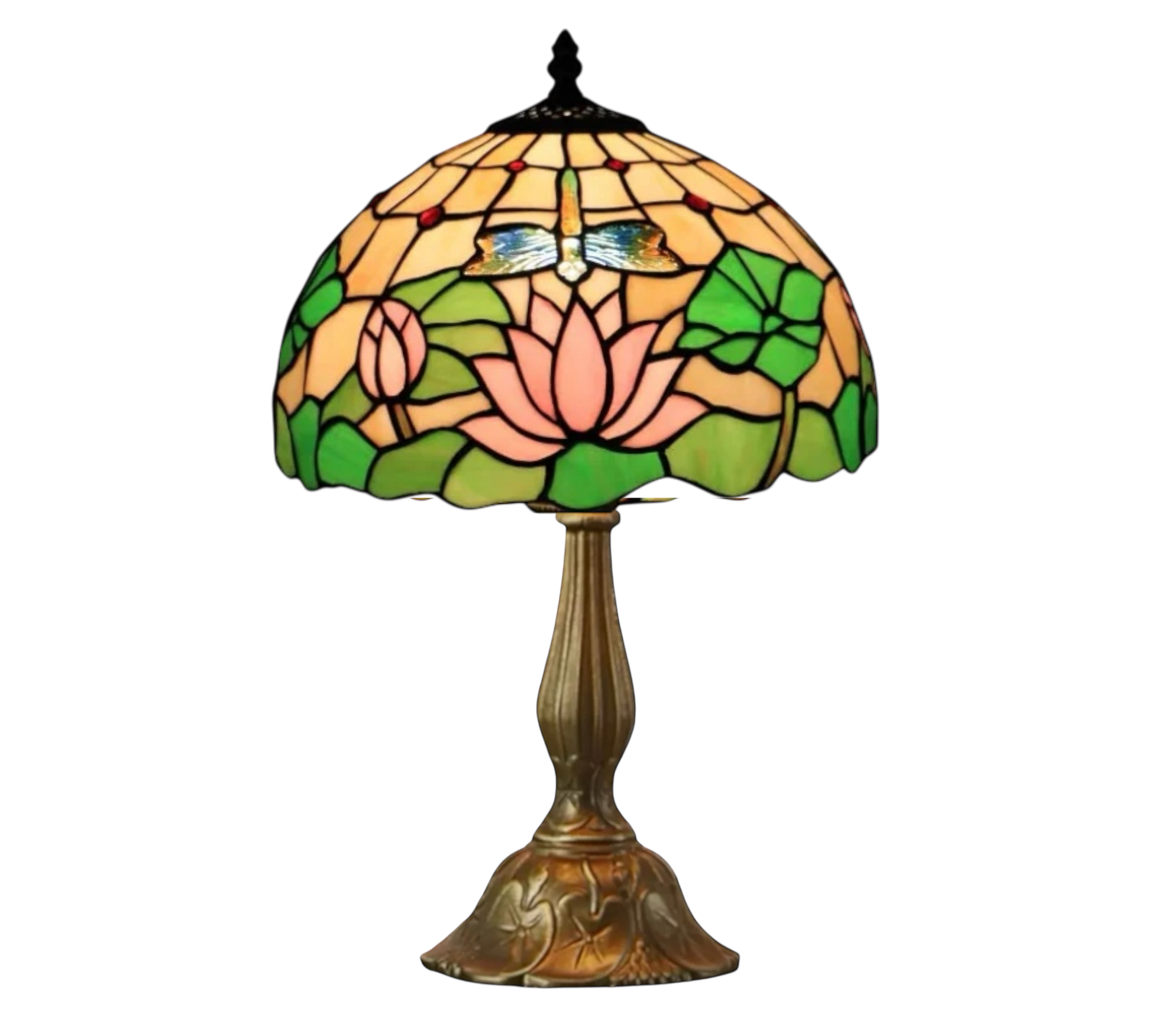 CDH 16" Tiffany Table Lamp 40cm Shade (15037)
