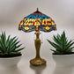 CDH 16" Tiffany Table Lamp 40cm Shade (15044)