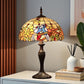 CDH 16" Tiffany Table Lamp 40cm Shade (15045)