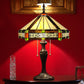 CDH 16" Tiffany Table Lamp 40cm Shade (15047)