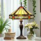 CDH 16" Tiffany Table Lamp 40cm Shade (15047)