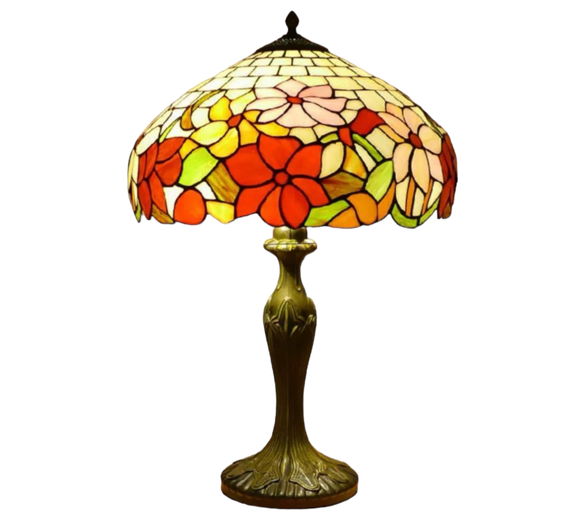 CDH 16" Tiffany Table Lamp 40cm Shade (15050)
