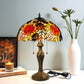 CDH 16" Tiffany Table Lamp 40cm Shade (15055)