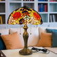 CDH 16" Tiffany Table Lamp 40cm Shade (15055)
