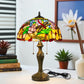 CDH 16" Tiffany Table Lamp 40cm Shade (15058)