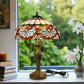 CDH 16" Tiffany Table Lamp 40cm Shade (15059)