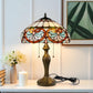 CDH 16" Tiffany Table Lamp 40cm Shade (15059)