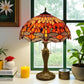 CDH 16" Tiffany Table Lamp 40cm Shade (15060)