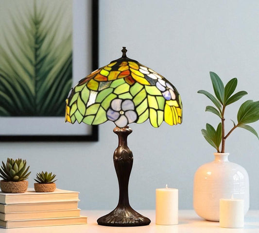 CDH 16" Tiffany Table Lamp 40cm Shade (16002T)