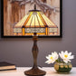 CDH 16" Tiffany Table Lamp 40cm Shade (16004)