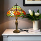 CDH 16" Tiffany Table Lamp 40cm Shade (16006)