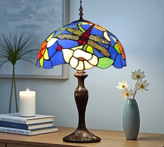 CDH 16" Tiffany Table Lamp 40cm Shade (16029T)