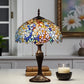 CDH 16" Tiffany Table Lamp 40cm Shade (16038)
