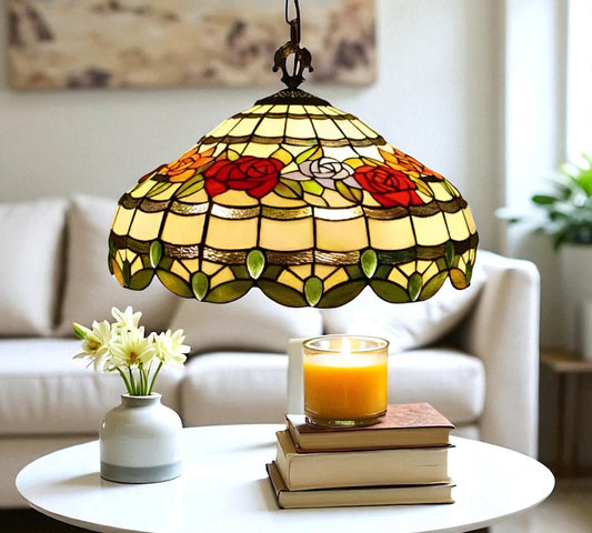 CDH 18" Tiffany Pendant Lamp 46cm shade (19012C)